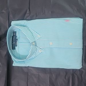 Ralph Lauren long sleeve, button down, striped shirt